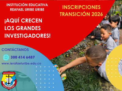 Ya estan abiertas la inscripciones para transición 2026